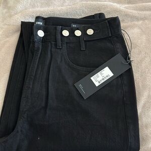 Edwin Black Label Maiia  (FP Colab) Adjust. Crop Jeans - S,ML (29, 30, 31) BNWT